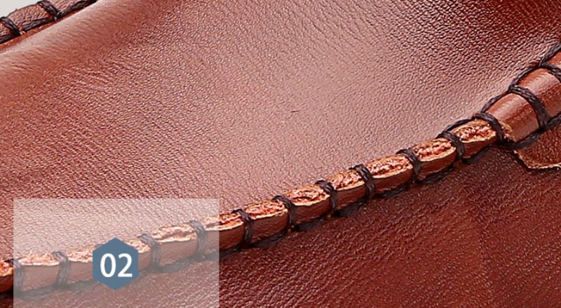 Josan Loafers Fritidsskor För Män - Orange