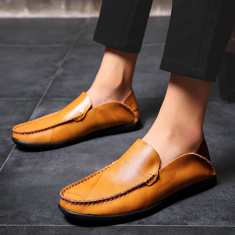 Josan Loafers Fritidsskor För Män - Orange