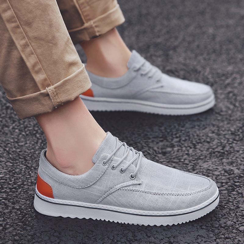 Jover Casual Sneakers För Män - Grå