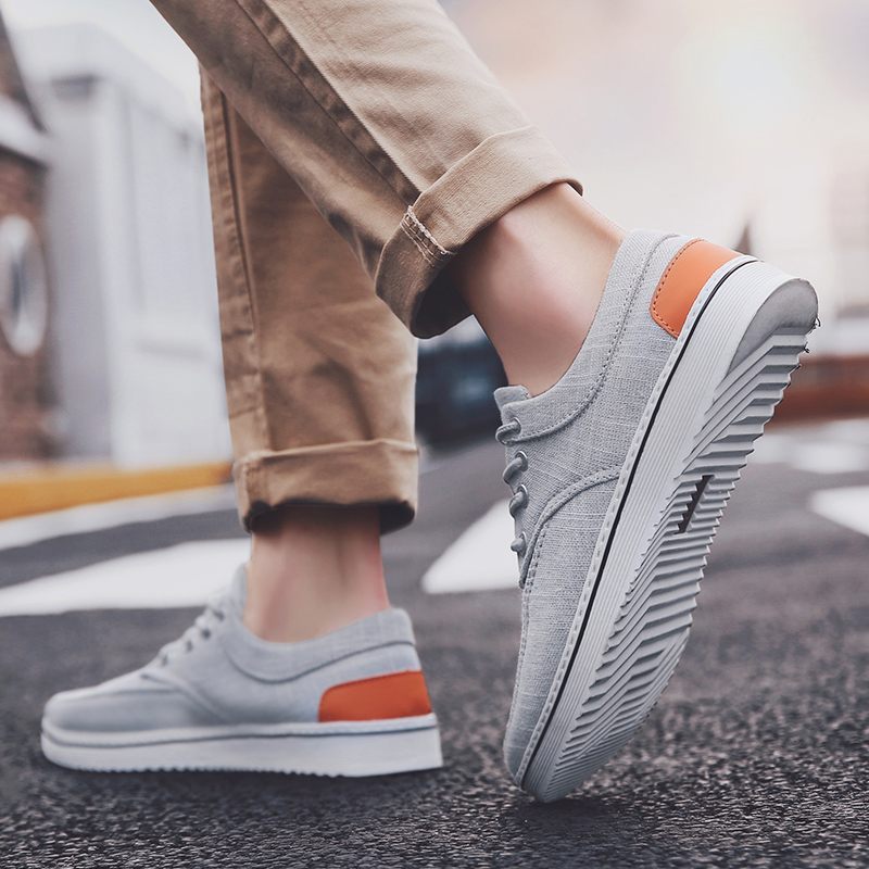 Jover Casual Sneakers För Män - Grå