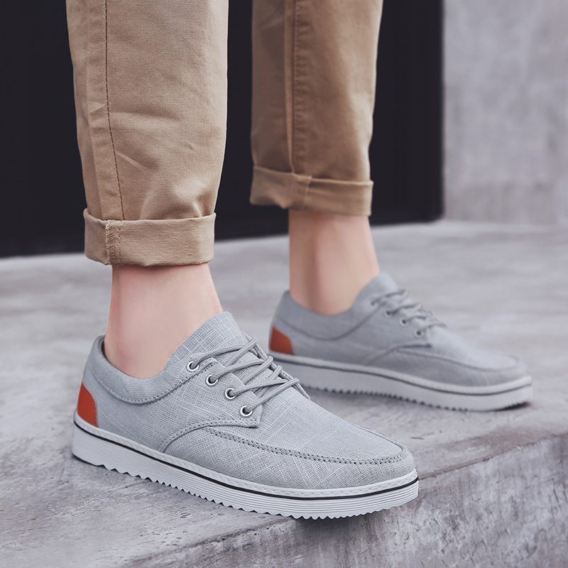 Jover Casual Sneakers För Män - Grå