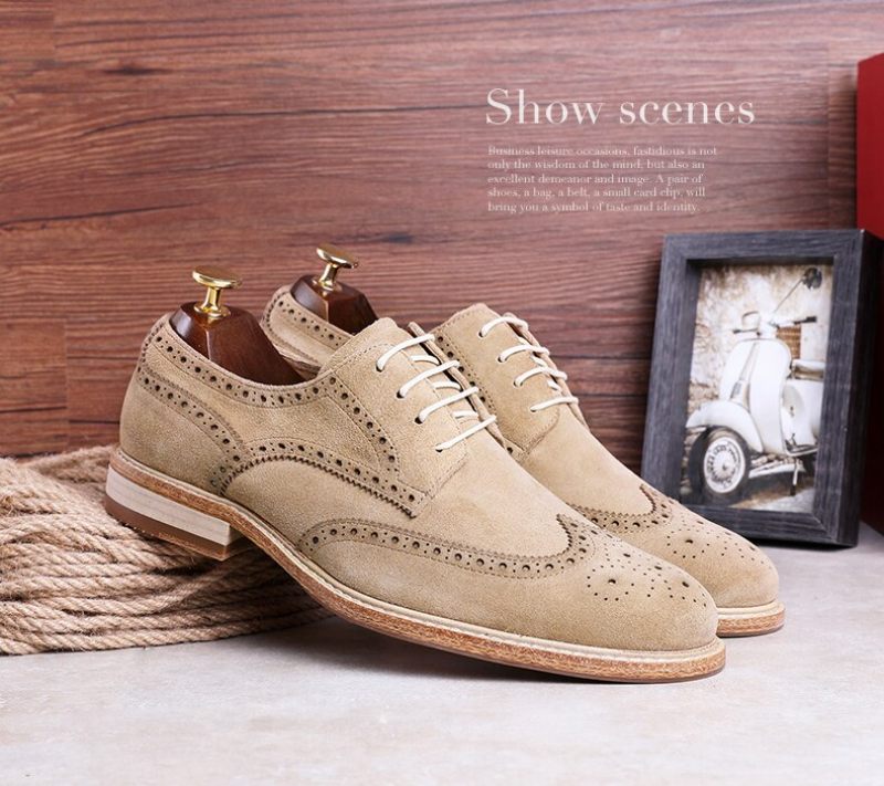 Juanes Oxford-klänningskor För Män - Beige