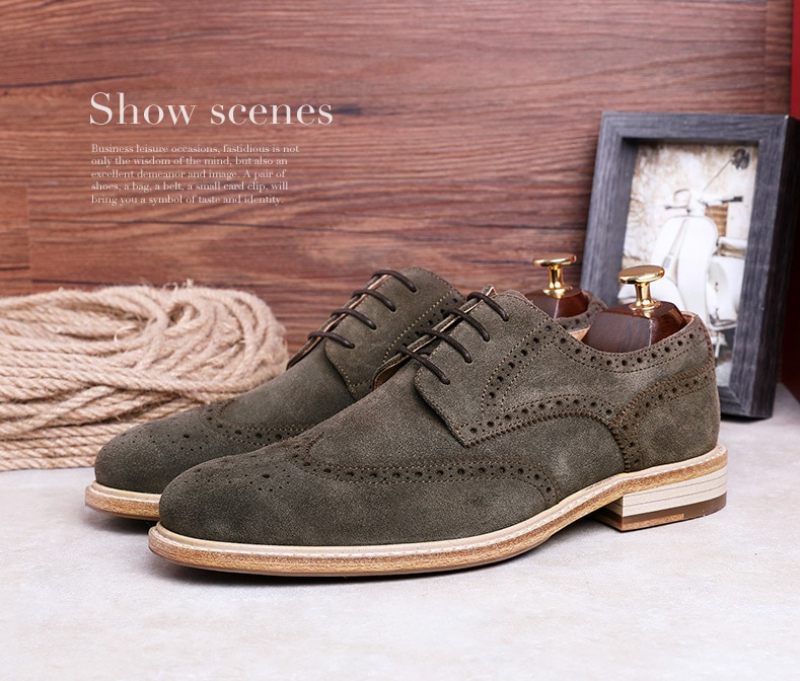 Juanes Oxford-klänningskor För Män - Beige