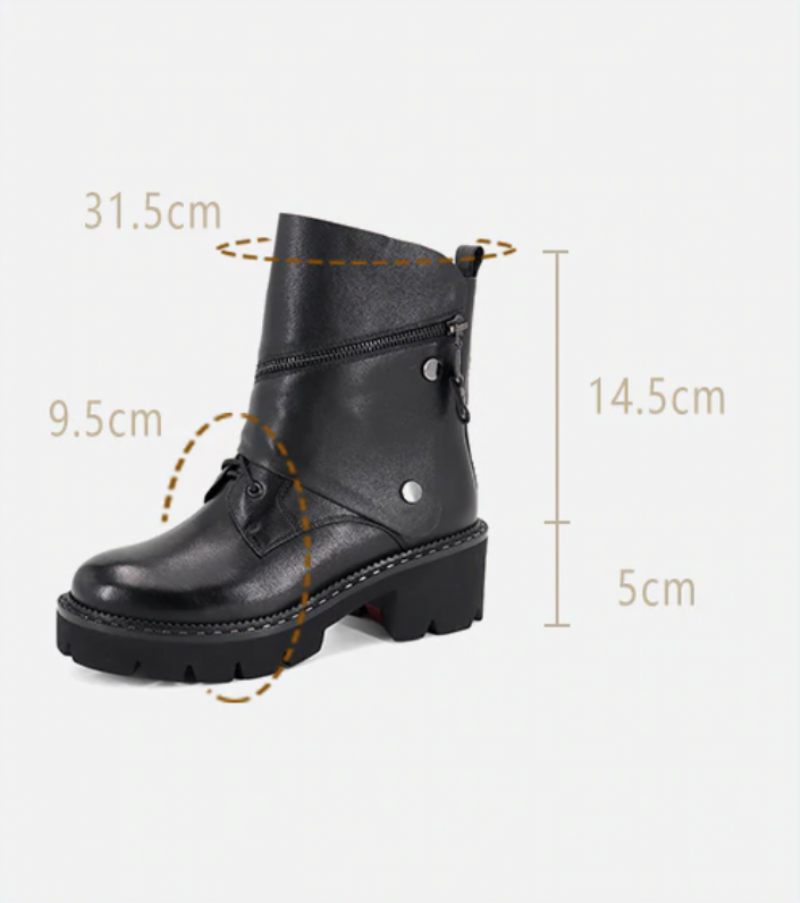 Juanita Boots Ankelhöjd - Kort plysch