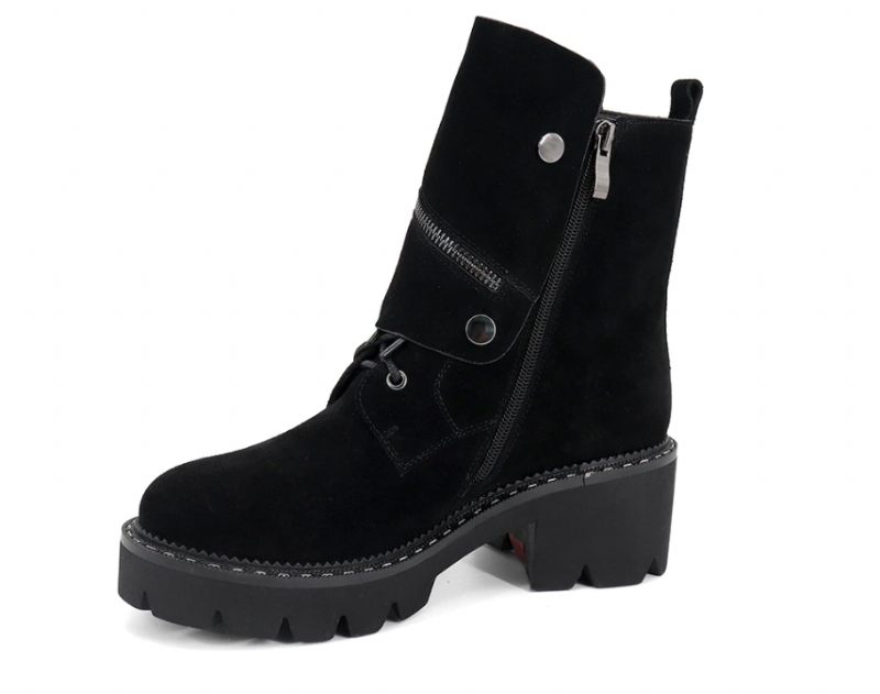 Juanita Boots Ankelhöjd - Kort plysch