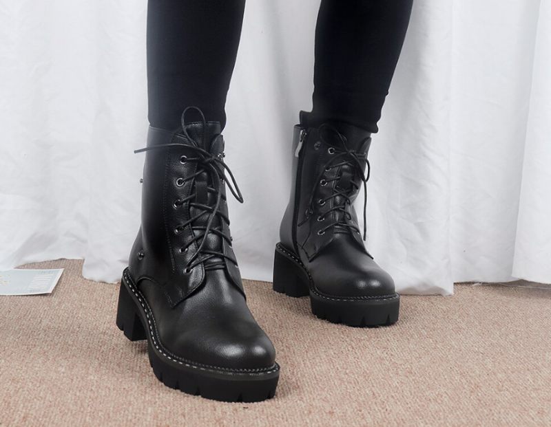 Juanita Boots Ankelhöjd - Kort plysch