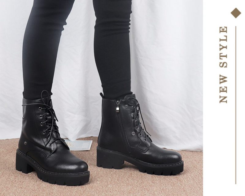 Juanita Boots Ankelhöjd - Kort plysch