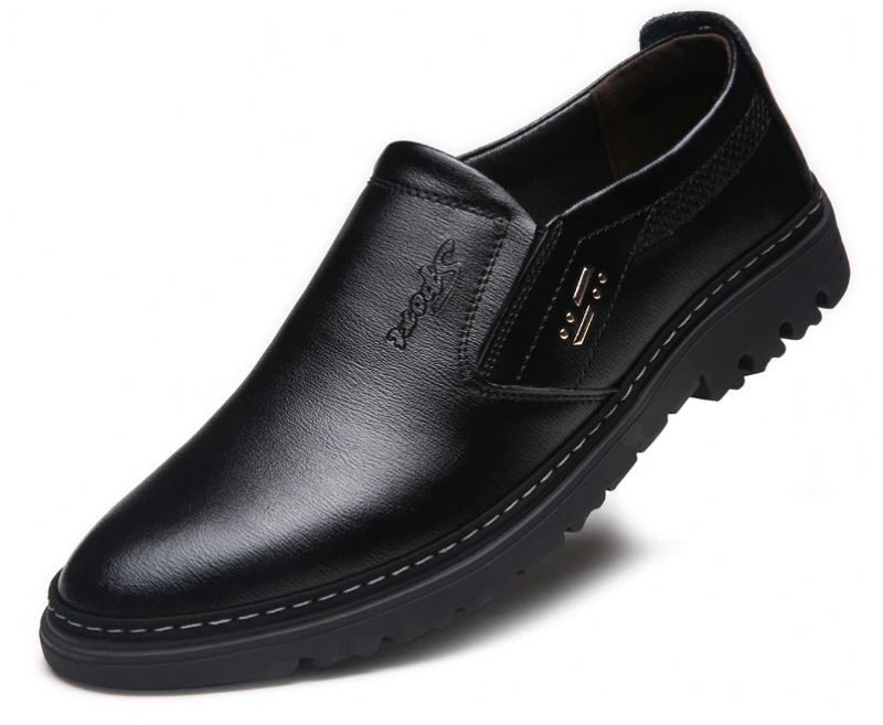 Juanvir Herr Loafers Klänning Skor - Svart