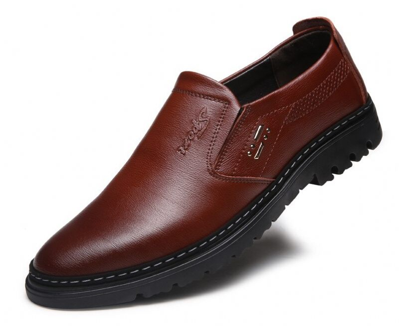 Juanvir Herr Loafers Klänning Skor - Svart