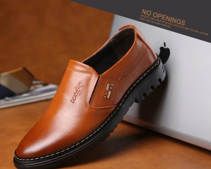 Juanvir Herr Loafers Klänning Skor - Svart