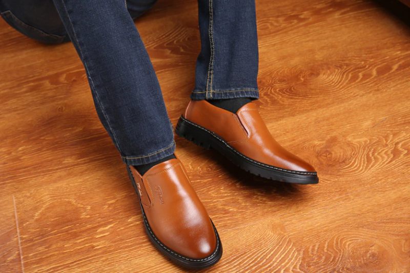 Juanvir Herr Loafers Klänning Skor - Svart