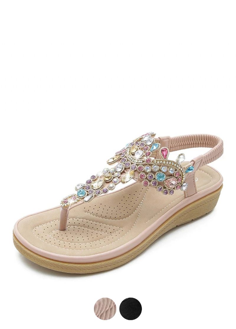 Julia Casual Sandal För Kvinnor Med Strass