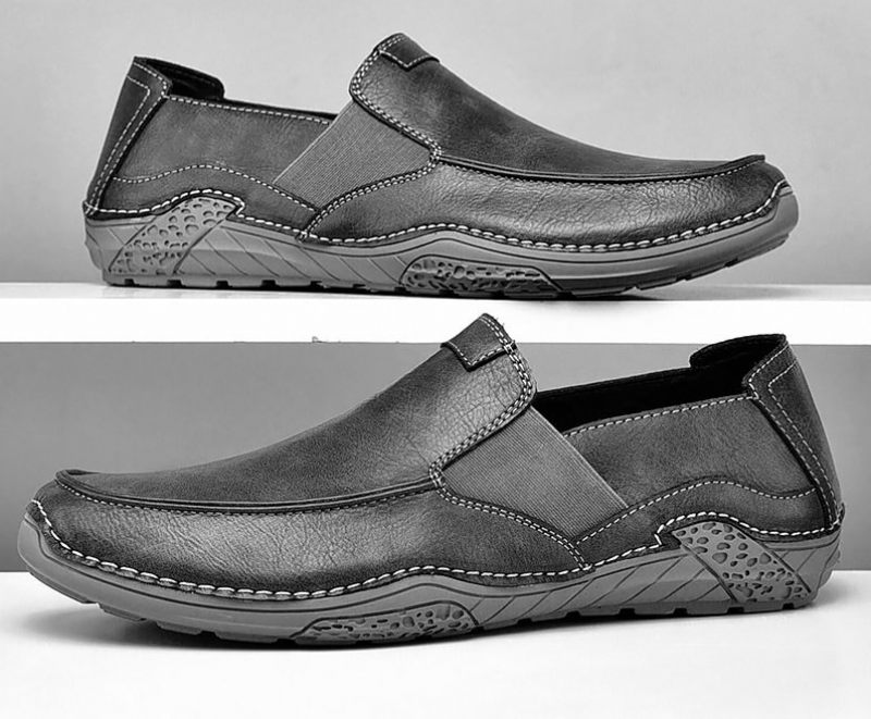 Julian Loafers Skor För Män - Grå