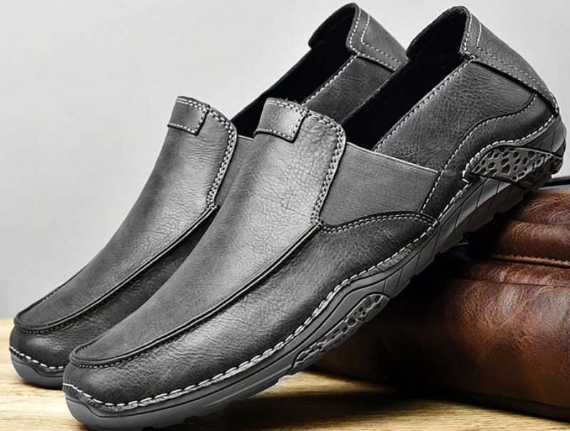 Julian Loafers Skor För Män - Grå