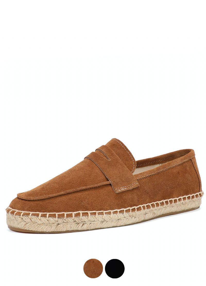 Juliana Jute Platform Mocka Loafers Dam