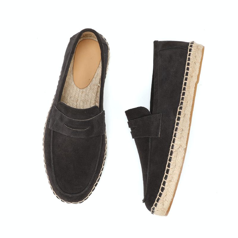 Juliana Jute Platform Mocka Loafers Dam - Brun