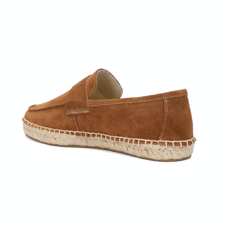 Juliana Jute Platform Mocka Loafers Dam - Brun