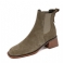 Khaki kort plysch