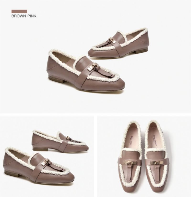 Julie Loafers - Brun Rosa