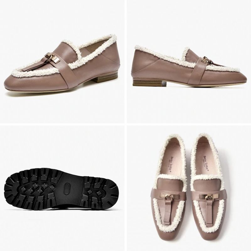 Julie Loafers - Brun Rosa