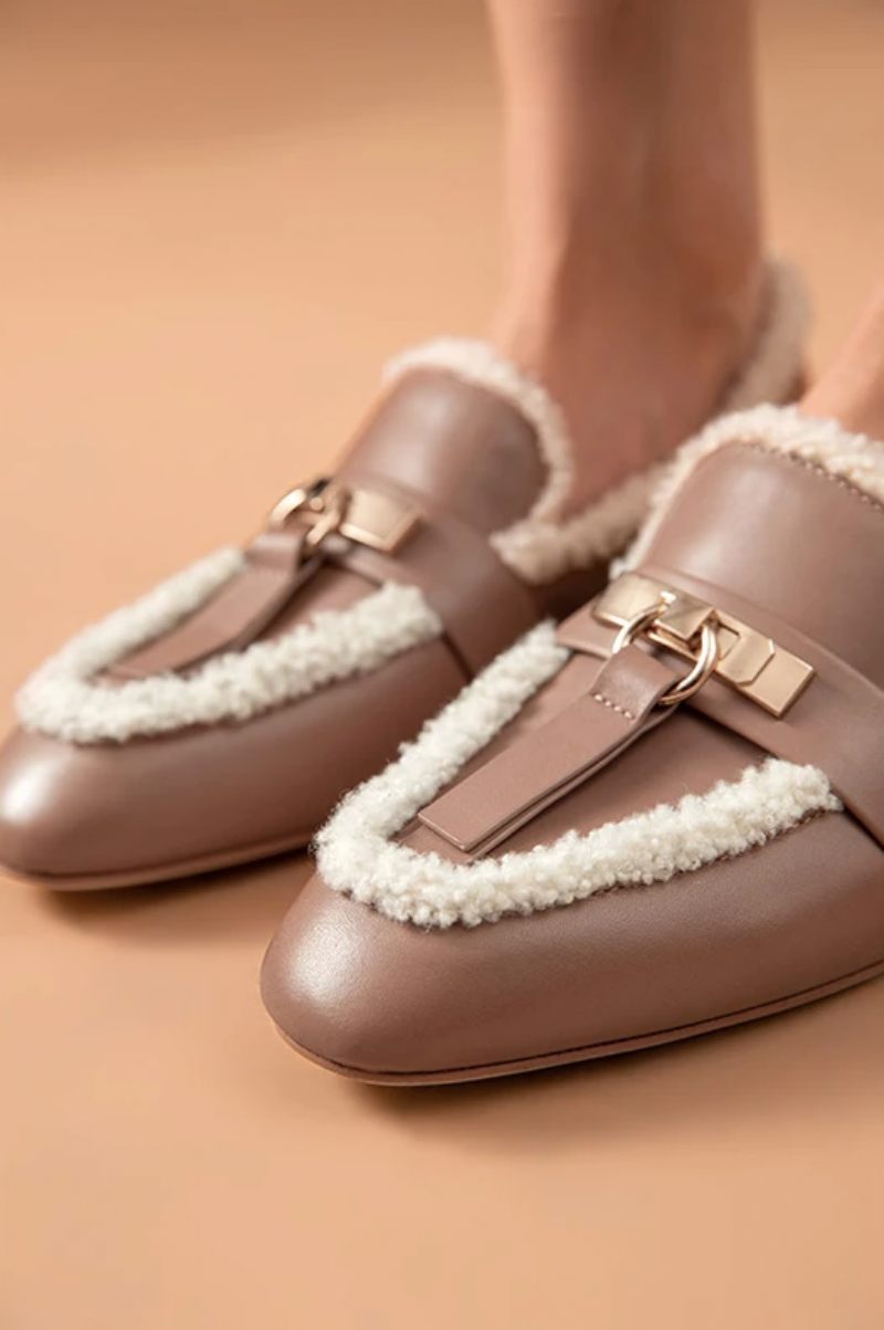 Julie Loafers - Brun Rosa