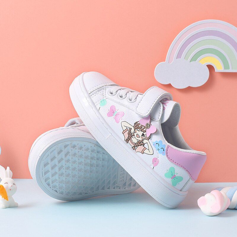June Flickor Casual Sneaker - Rosa