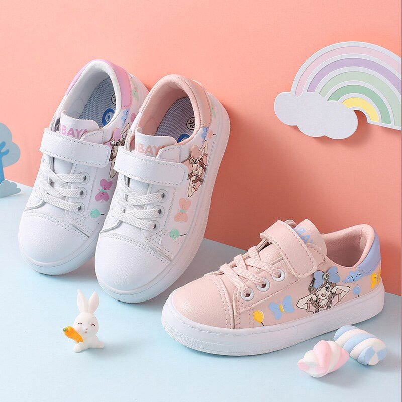 June Flickor Casual Sneaker - Rosa