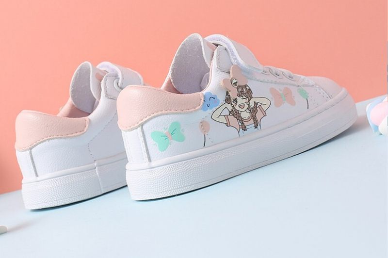 June Flickor Casual Sneaker - Rosa