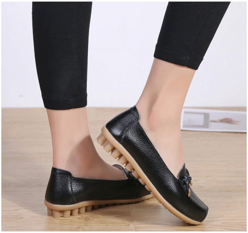 Junita Dam Loafer Skor - Svart