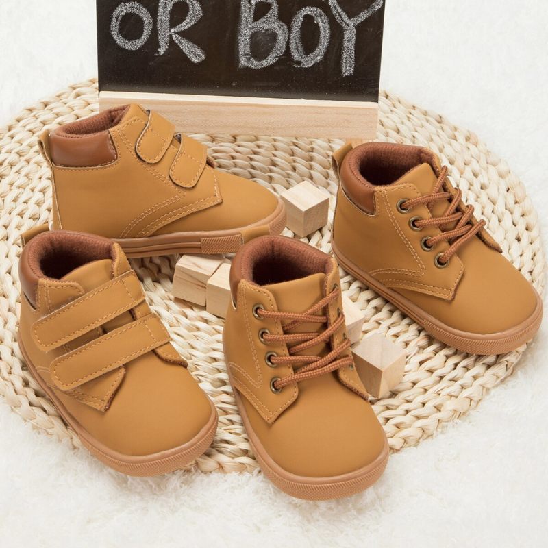 Jurgen Baby Casual Känga För Killars - Khaki