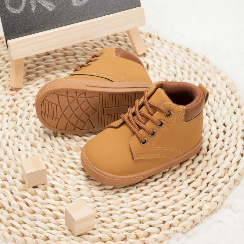 Jurgen Baby Casual Känga För Killars - Khaki