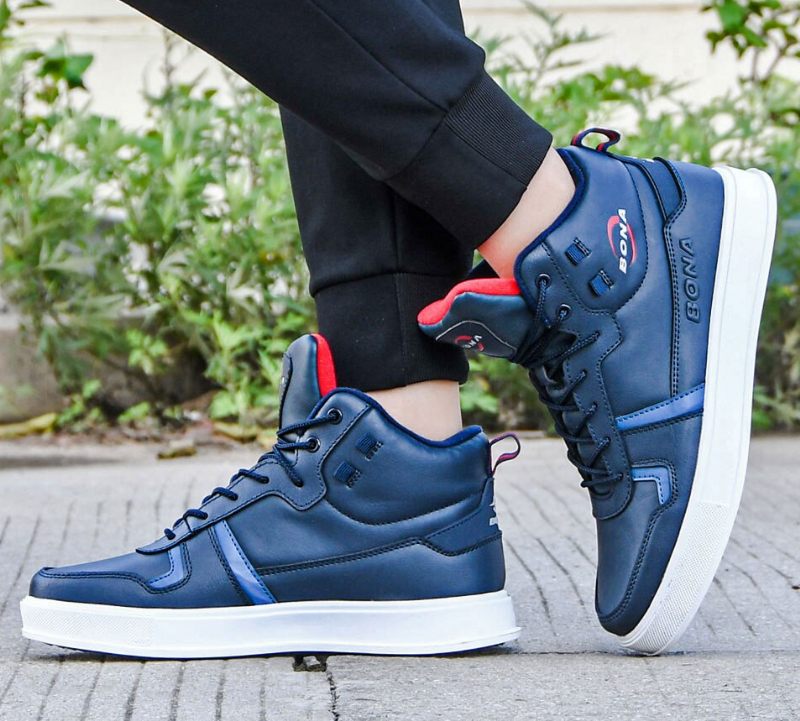 Jurgen High Top Sneaker För Män - Svart