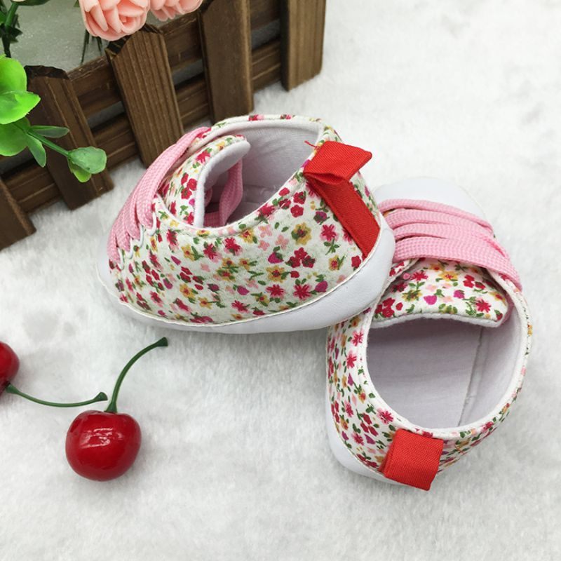 Kailin Baby Flickor Casual Sneakers - Gul