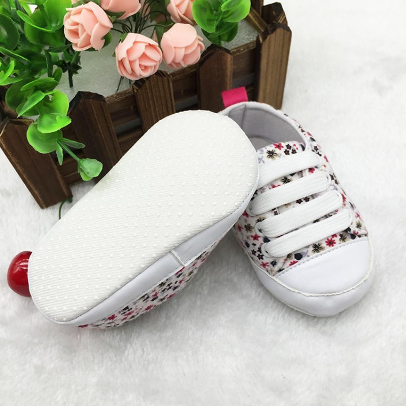 Kailin Baby Flickor Casual Sneakers - Gul