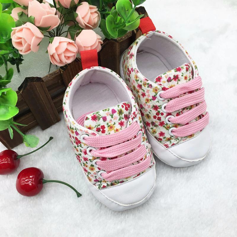 Kailin Baby Flickor Casual Sneakers - Gul
