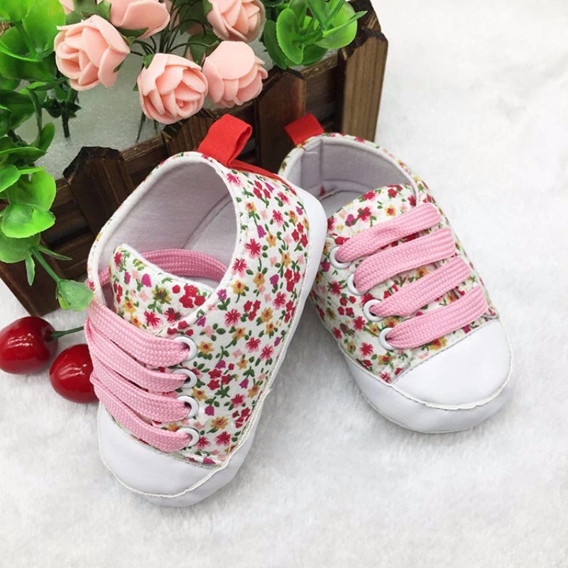 Kailin Baby Flickor Casual Sneakers - Gul