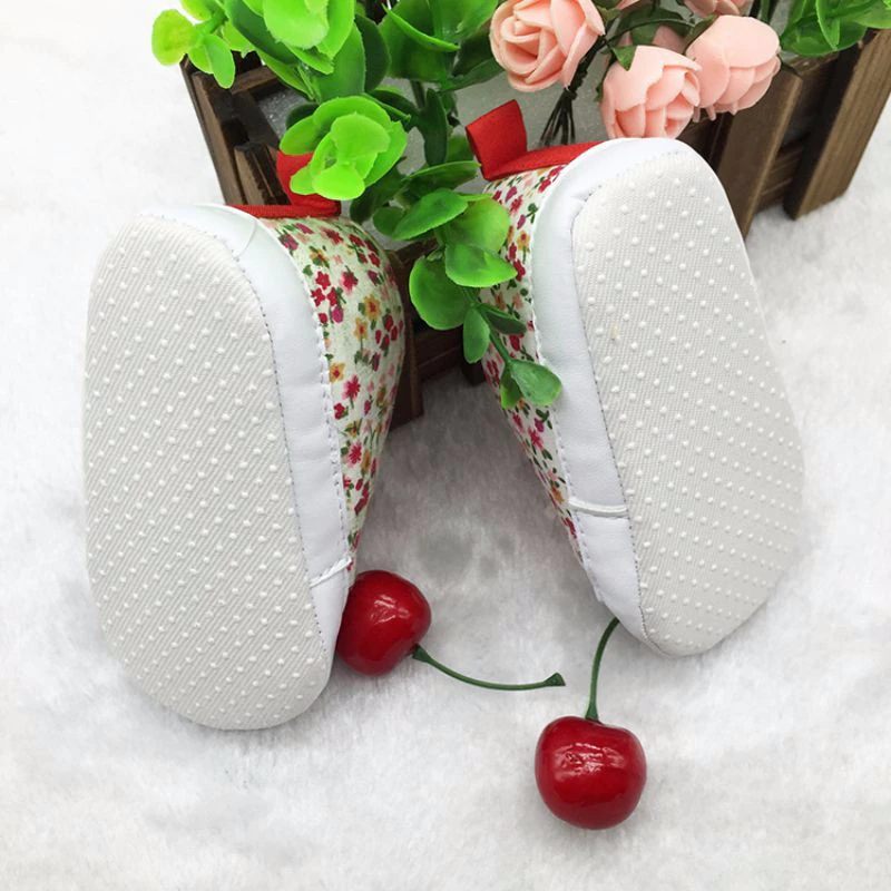 Kailin Baby Flickor Casual Sneakers - Gul