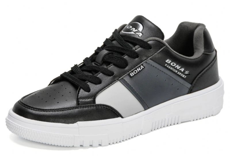 Kalius Bekväma Sneakers För Män - Svart