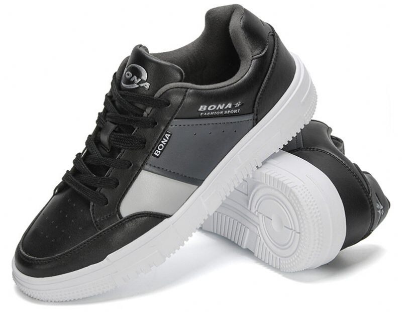Kalius Bekväma Sneakers För Män - Svart