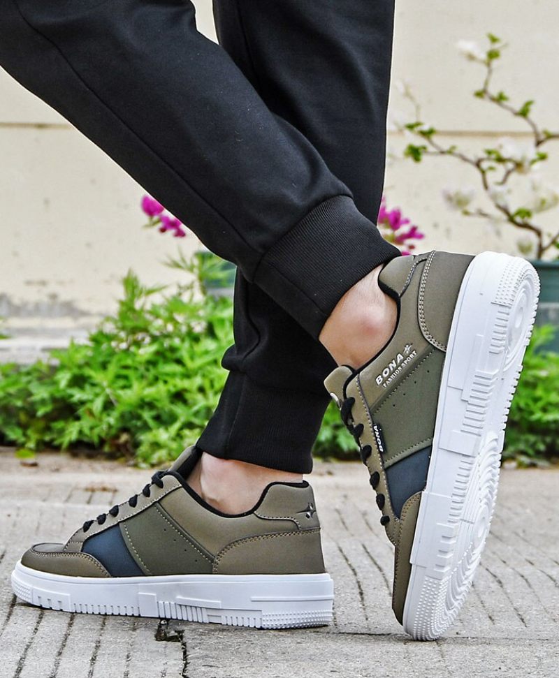 Kalius Bekväma Sneakers För Män - Svart