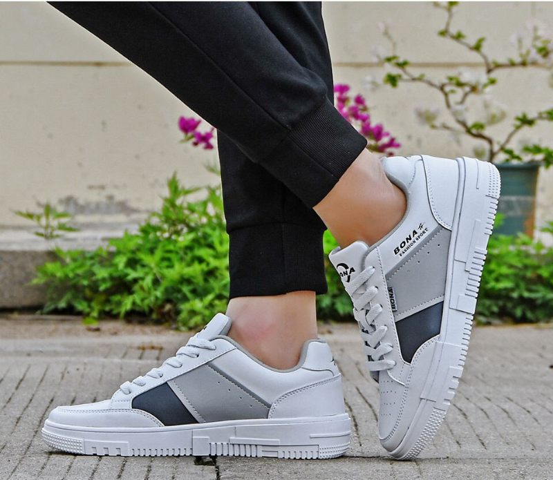 Kalius Bekväma Sneakers För Män - Svart