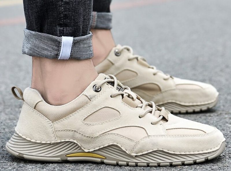 Kallum Modesneaker För Män - Beige