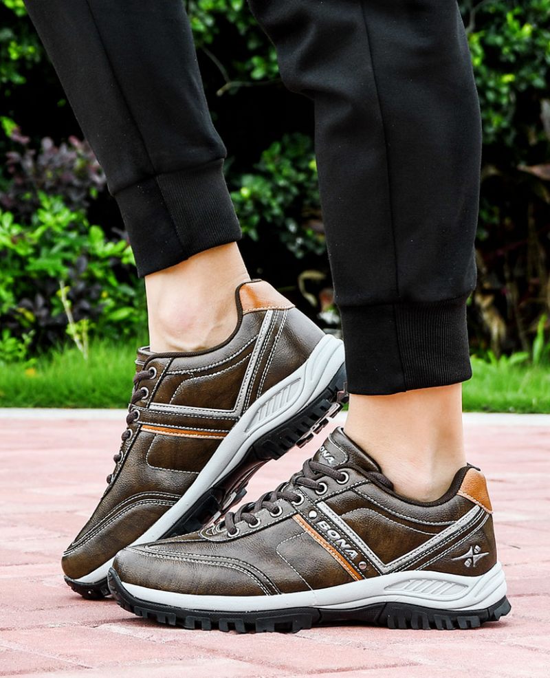 Kamerunsneakers För Män - Silver