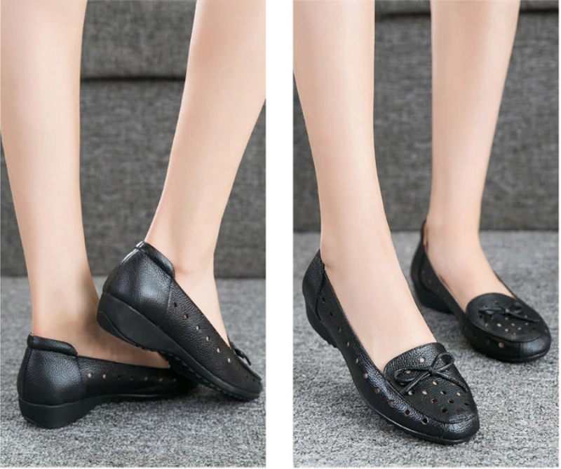Karen Dam Loafers - Black Hollow