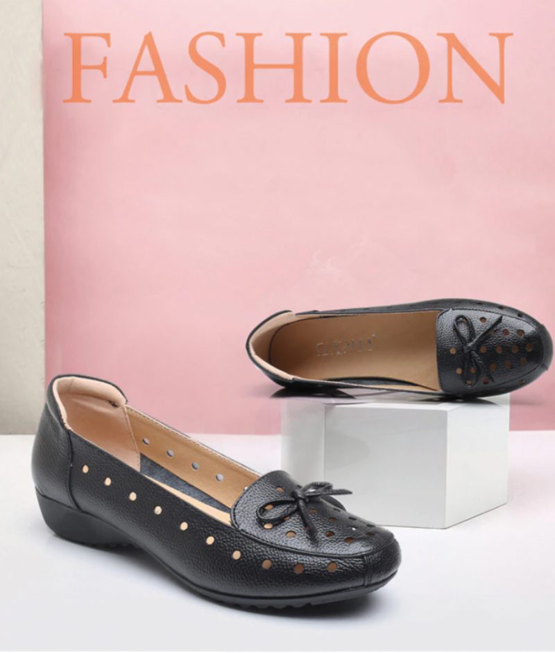 Karen Dam Loafers - Black Hollow
