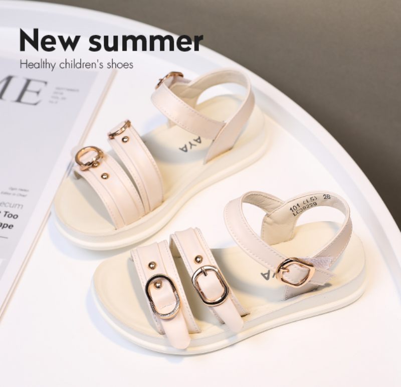 Karime Små Flickor Klänning Sandal - Svart