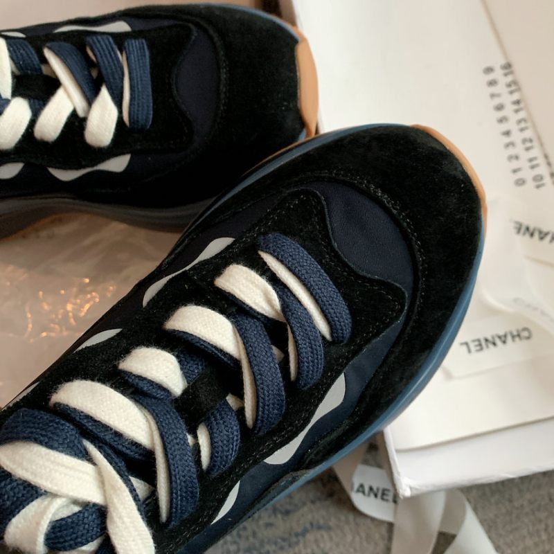 Karla Sneaker Med Rund Tå För Kvinnor - Blå