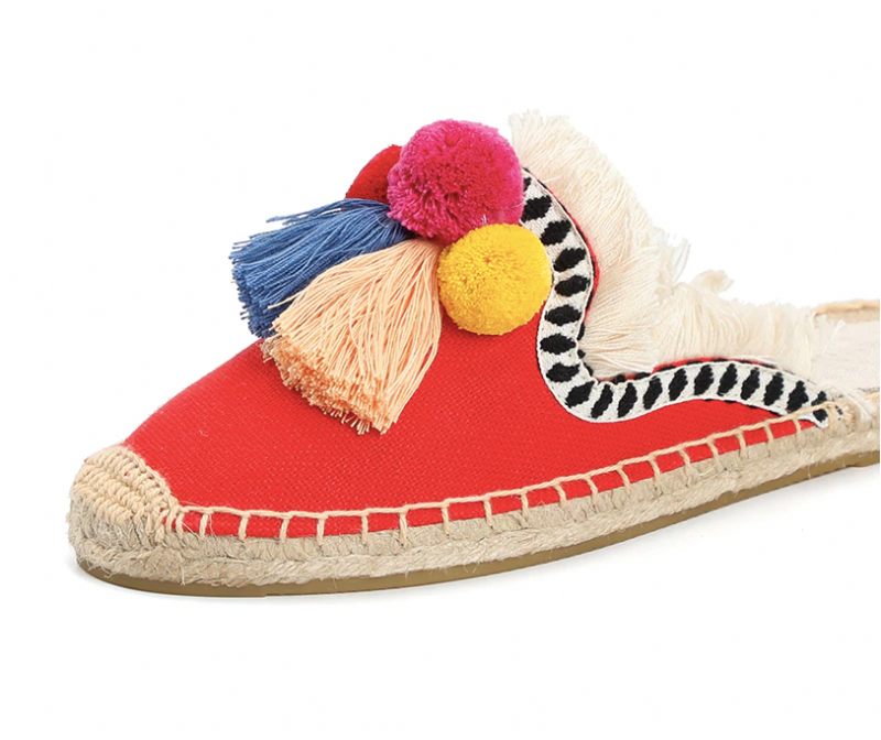 Karol Multi Espadrilles Dam - Gul