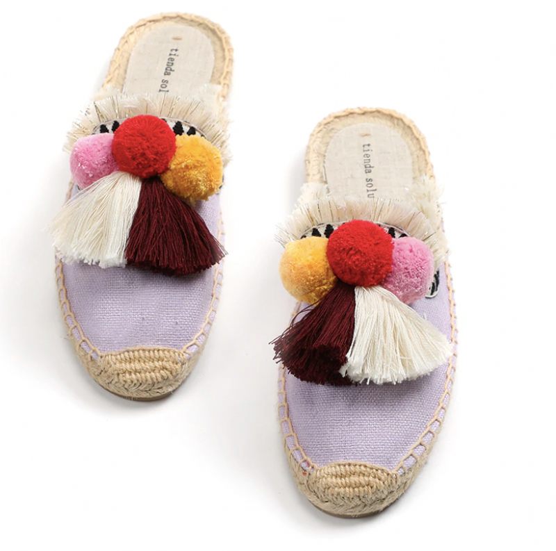 Karol Multi Espadrilles Dam - Gul