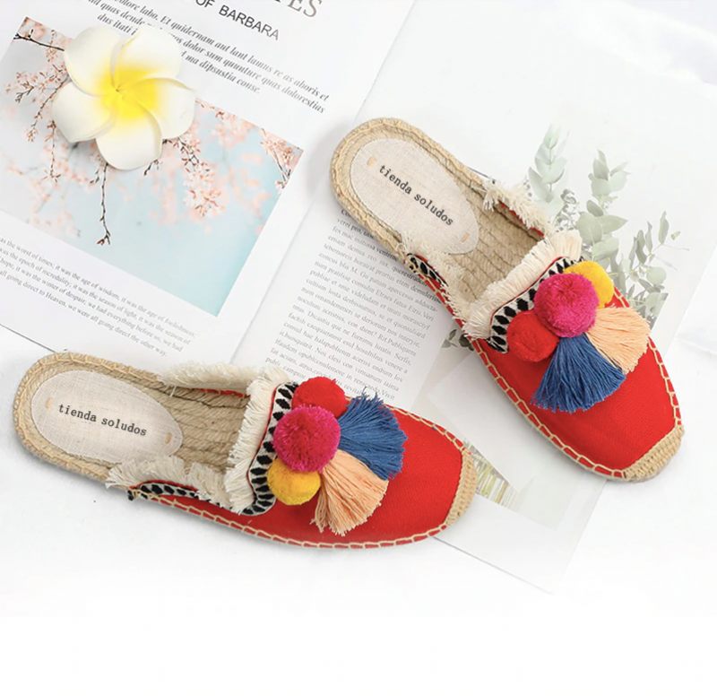 Karol Multi Espadrilles Dam - Gul